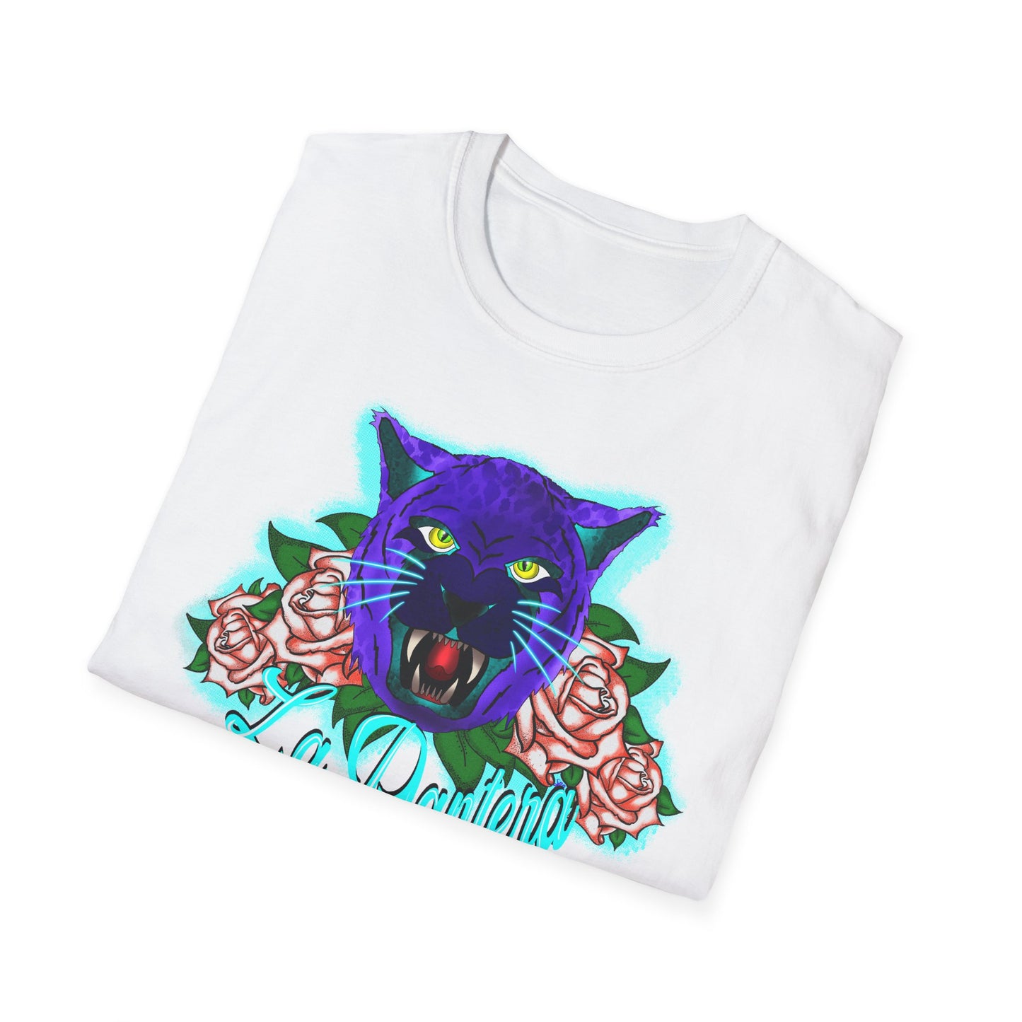 Black Panther Black Light Unisex Softstyle T-Shirt