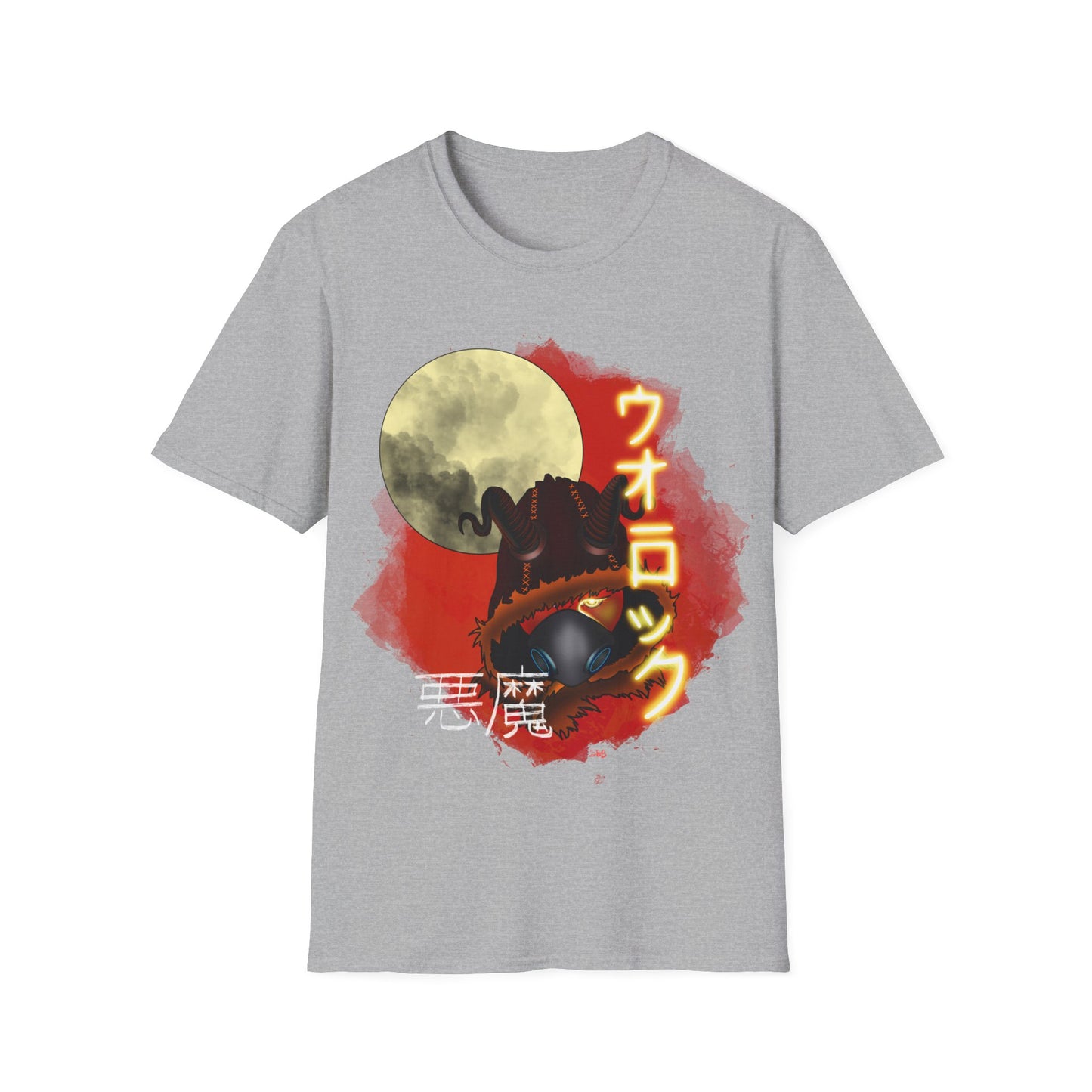 Japanese Warlock Unisex Softstyle T-Shirt