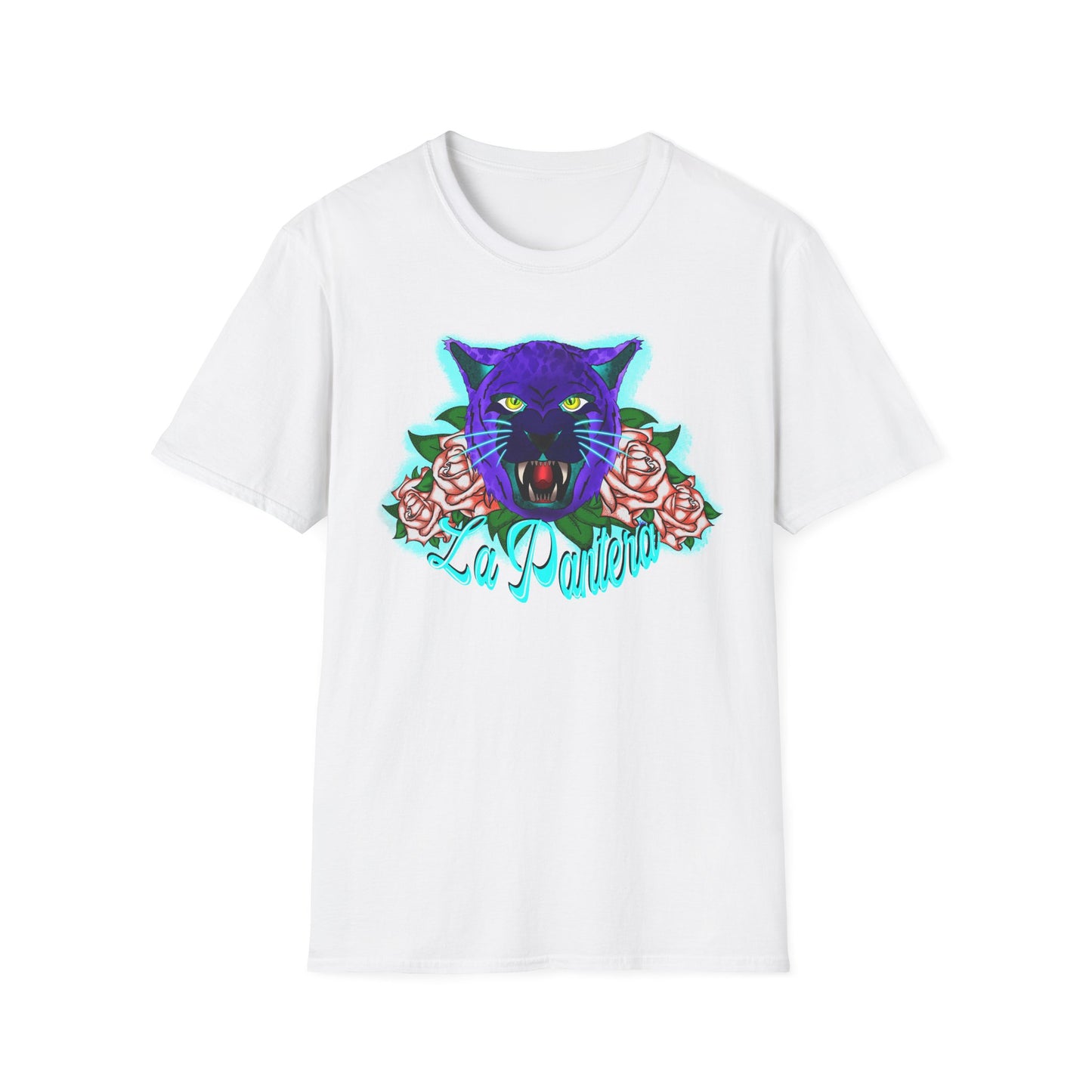 Black Panther Black Light Unisex Softstyle T-Shirt