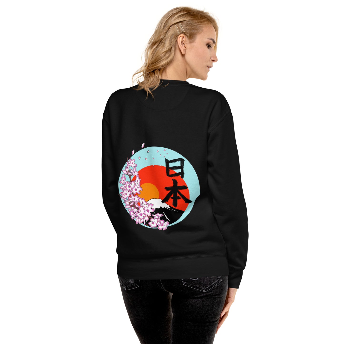 Japan Mt. Fuji Unisex Premium Sweatshirt