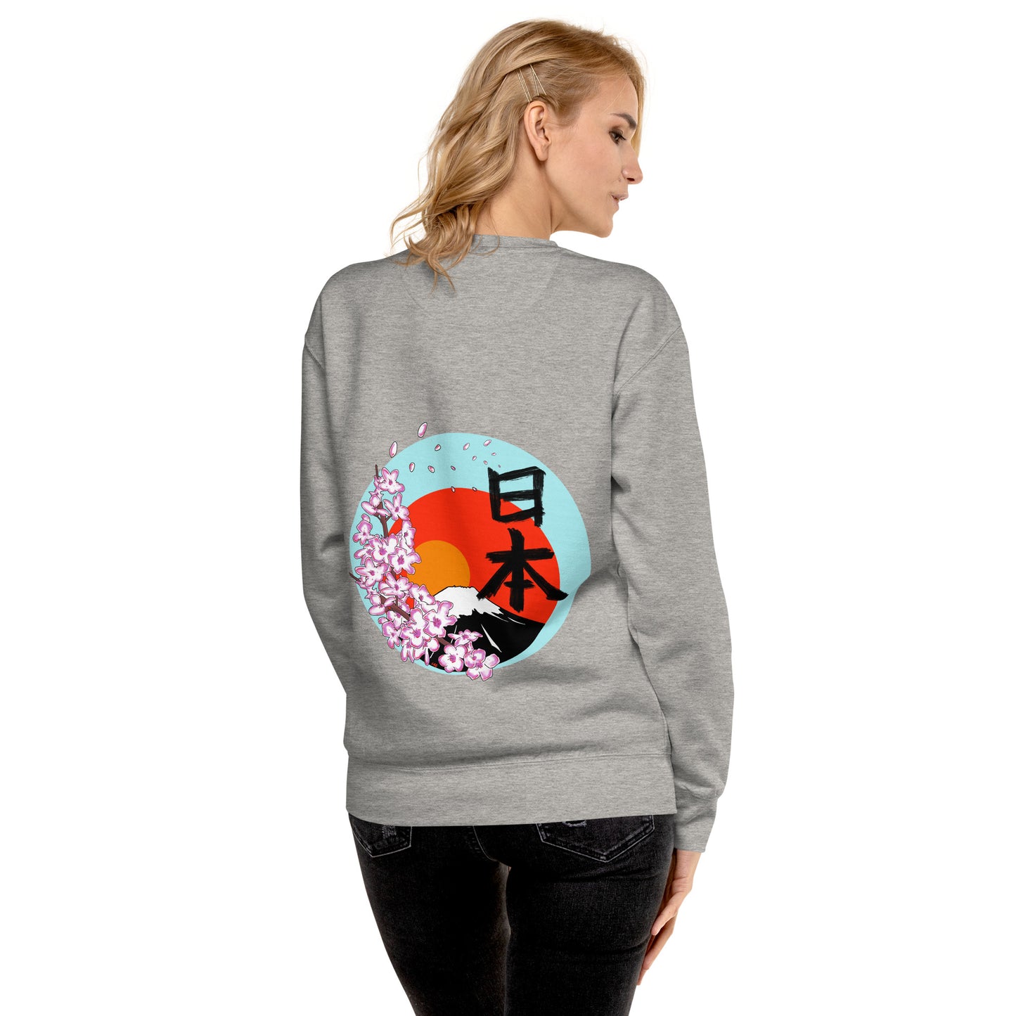 Japan Mt. Fuji Unisex Premium Sweatshirt