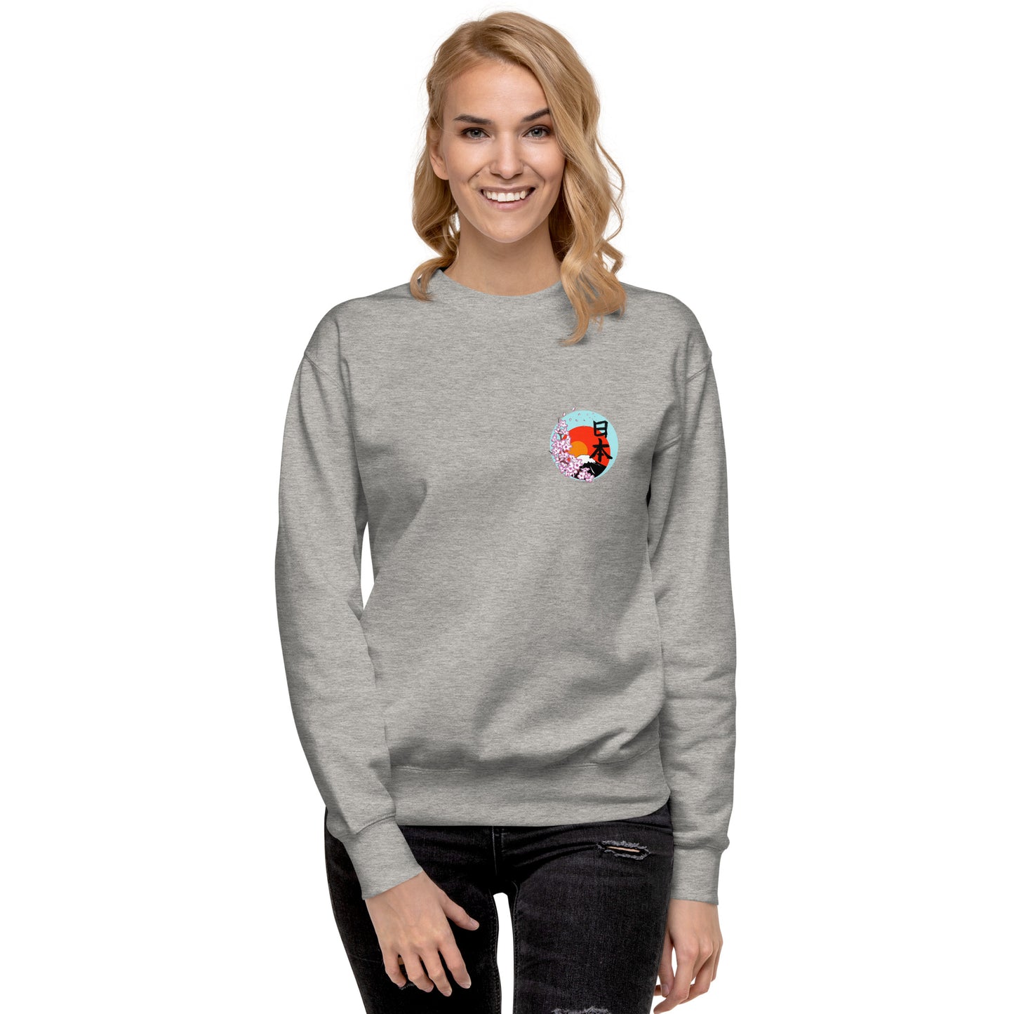 Japan Mt. Fuji Unisex Premium Sweatshirt