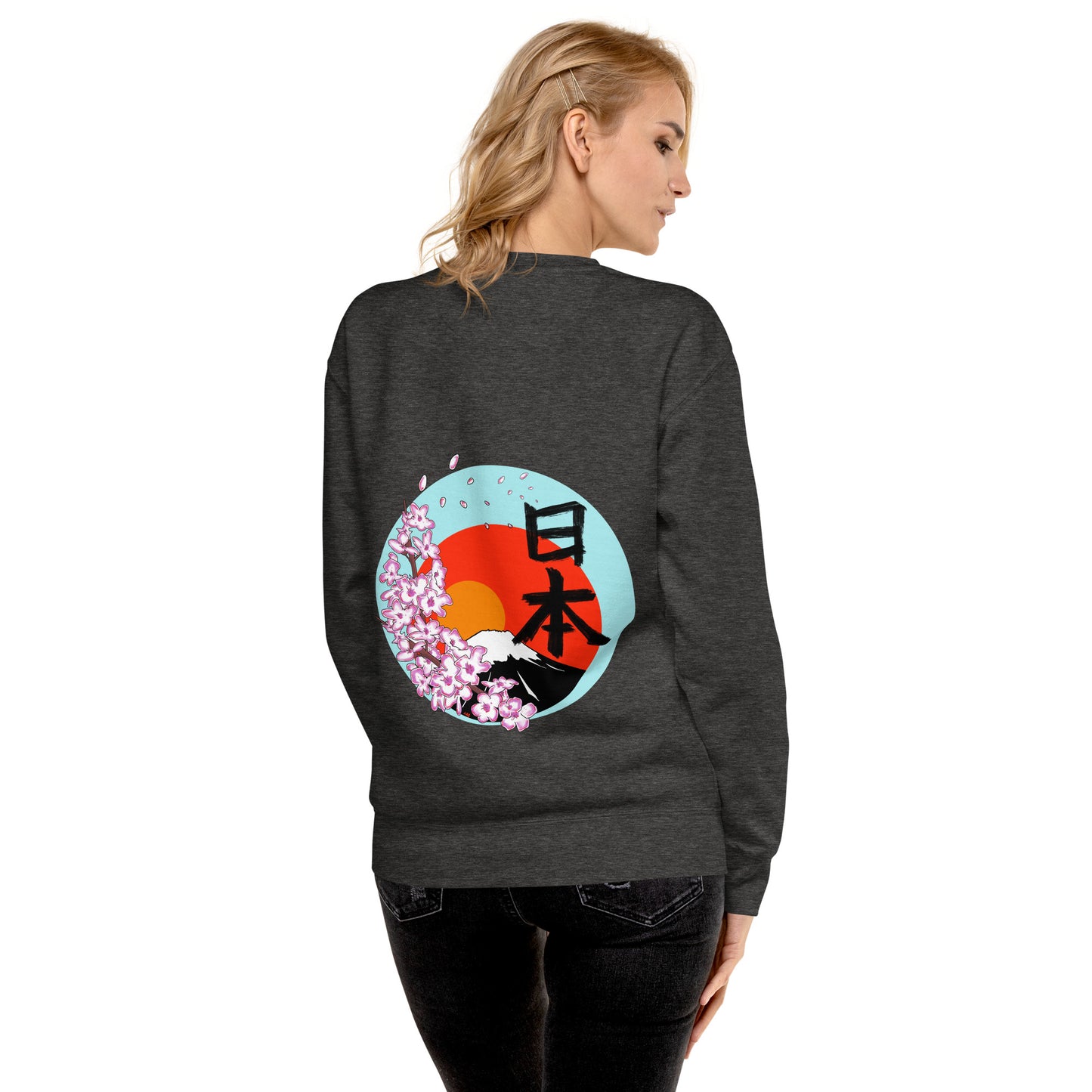 Japan Mt. Fuji Unisex Premium Sweatshirt