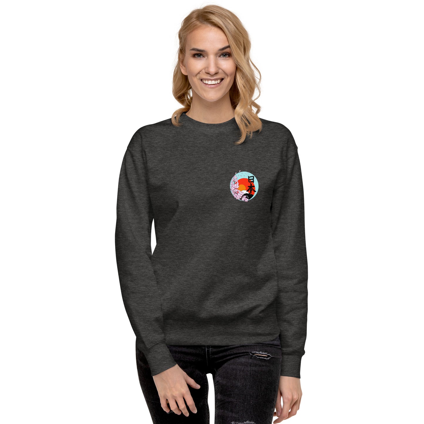 Japan Mt. Fuji Unisex Premium Sweatshirt