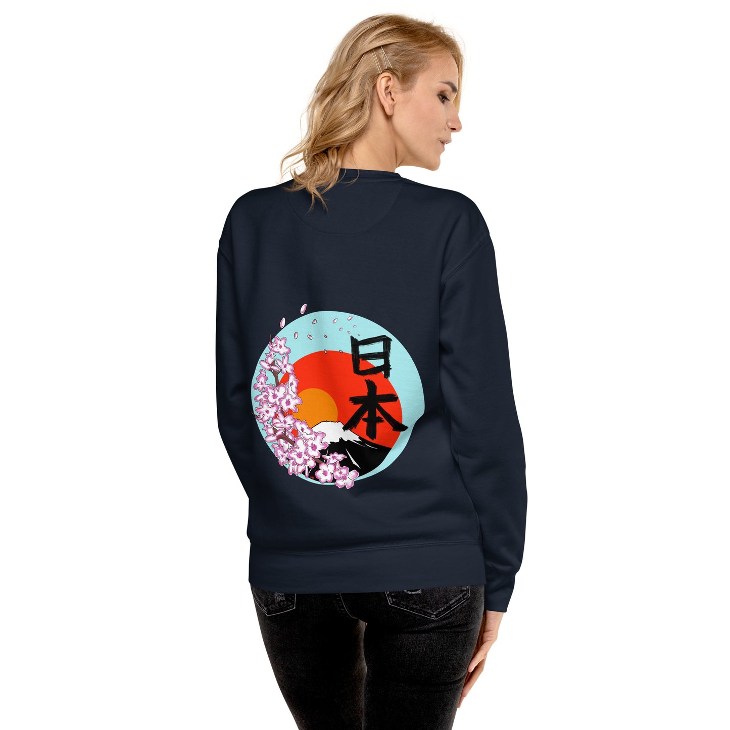 Japan Mt. Fuji Unisex Premium Sweatshirt