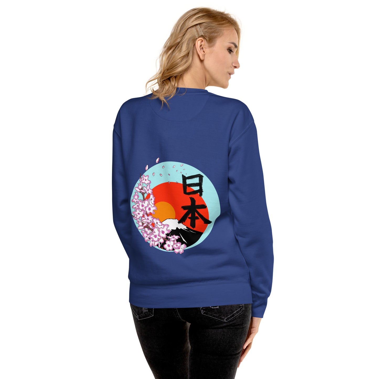 Japan Mt. Fuji Unisex Premium Sweatshirt