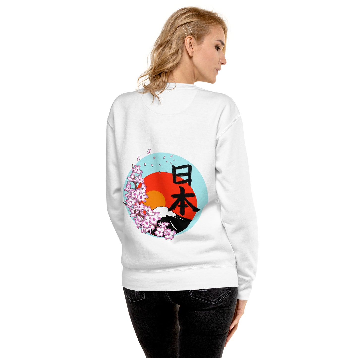 Japan Mt. Fuji Unisex Premium Sweatshirt