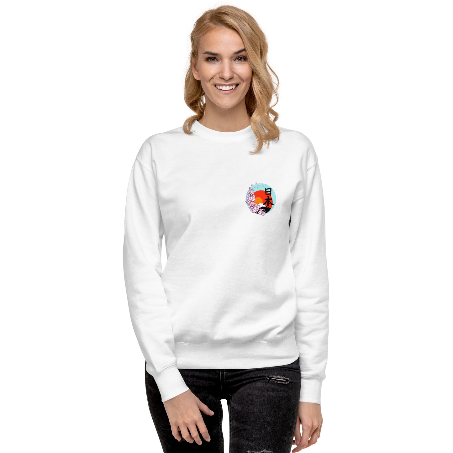 Japan Mt. Fuji Unisex Premium Sweatshirt