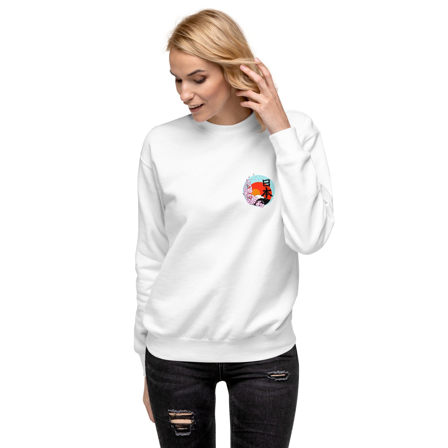 Japan Mt. Fuji Unisex Premium Sweatshirt