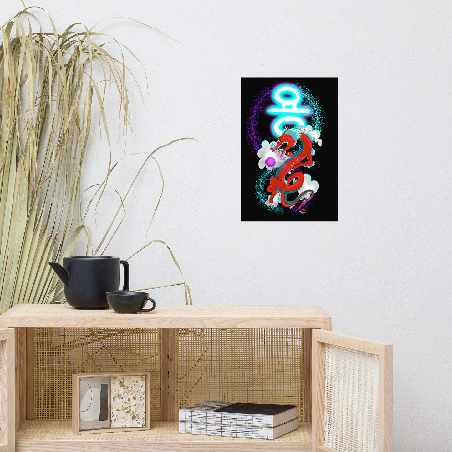 Korean Dragon Poster