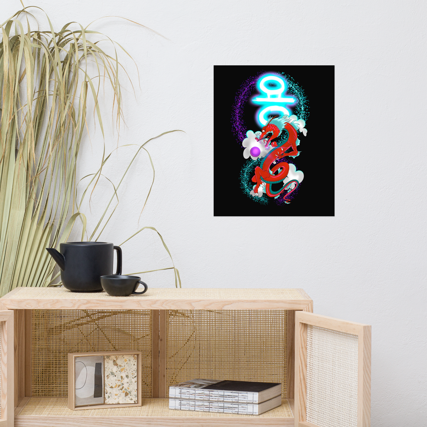 Korean Dragon Poster