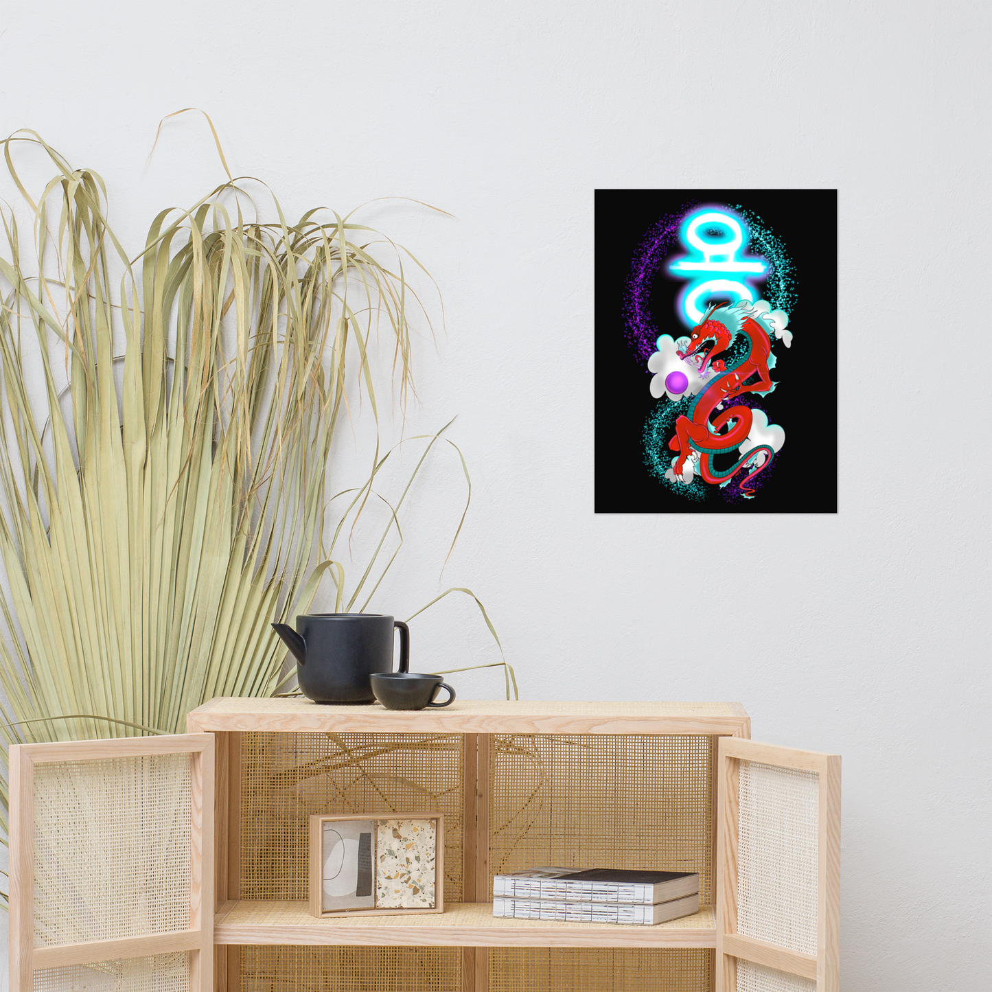 Korean Dragon Poster