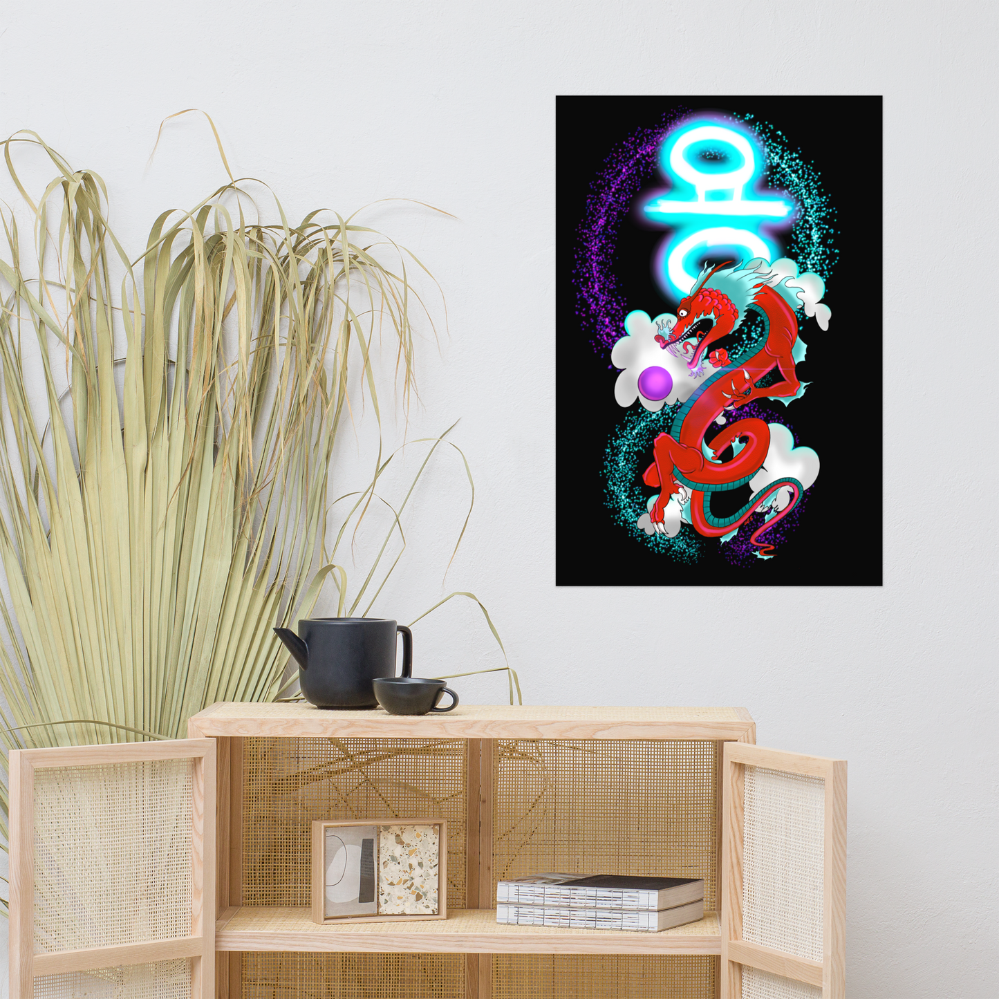 Korean Dragon Poster