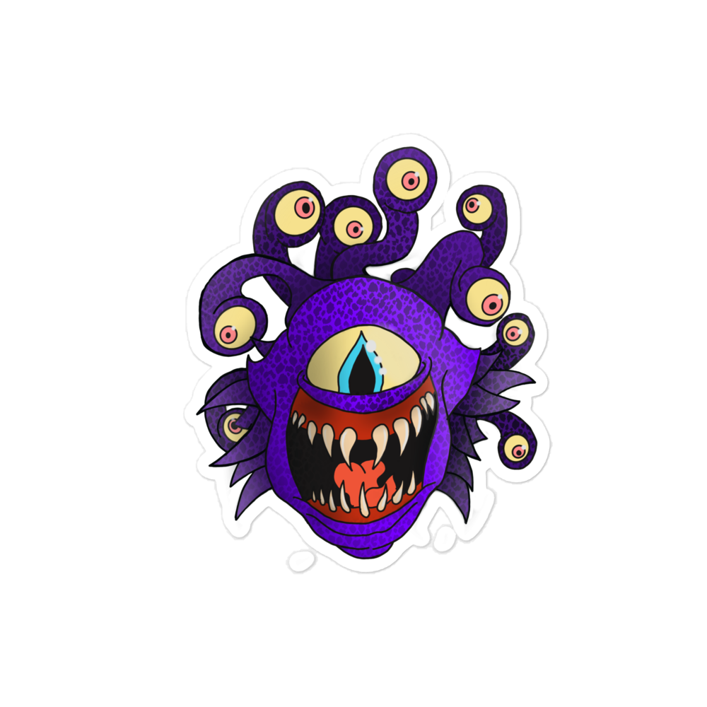 Beholder Bubble-free stickers