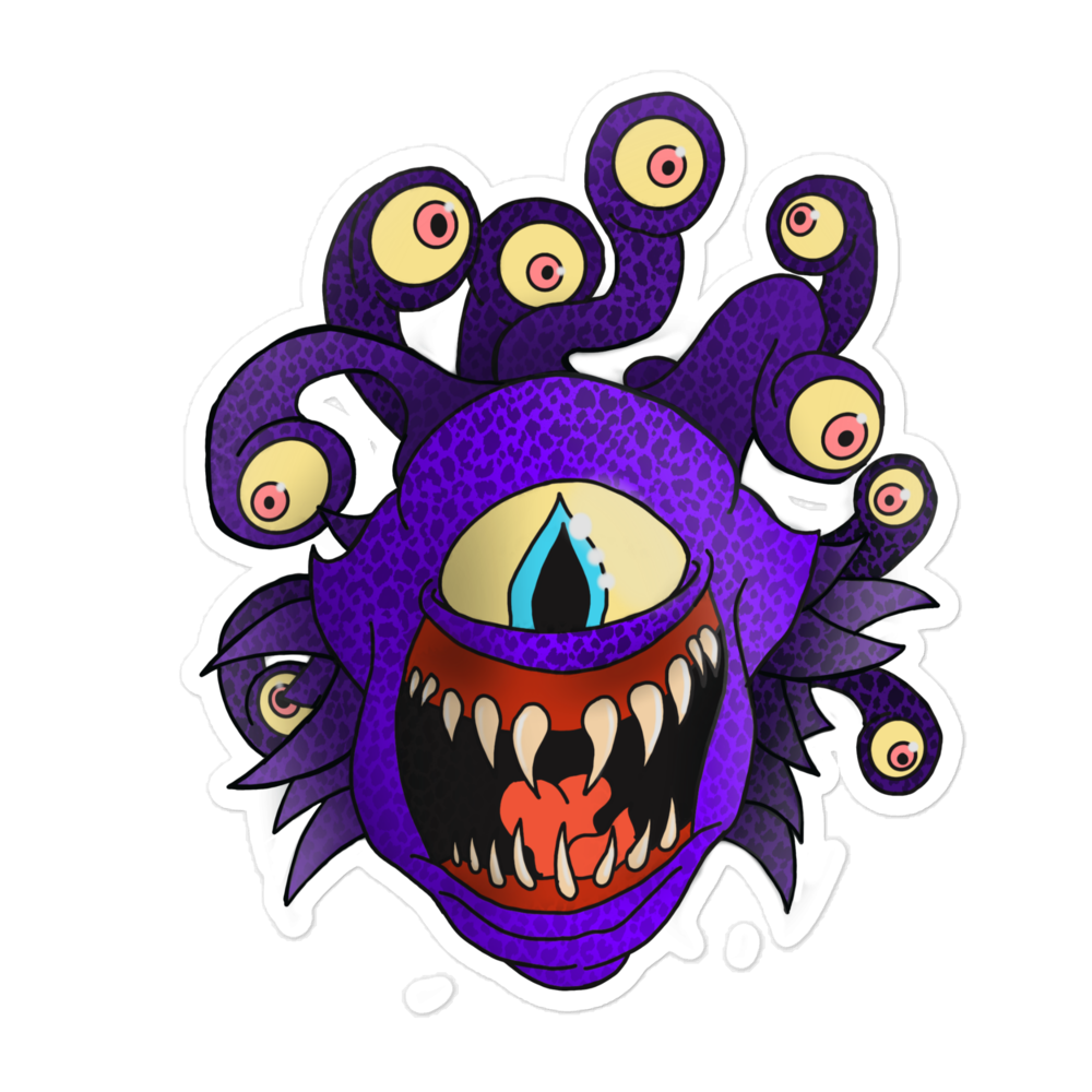 Beholder Bubble-free stickers