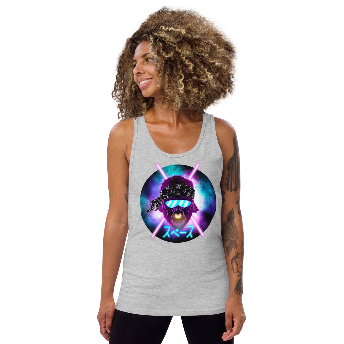 Space Ape Unisex Tank Top