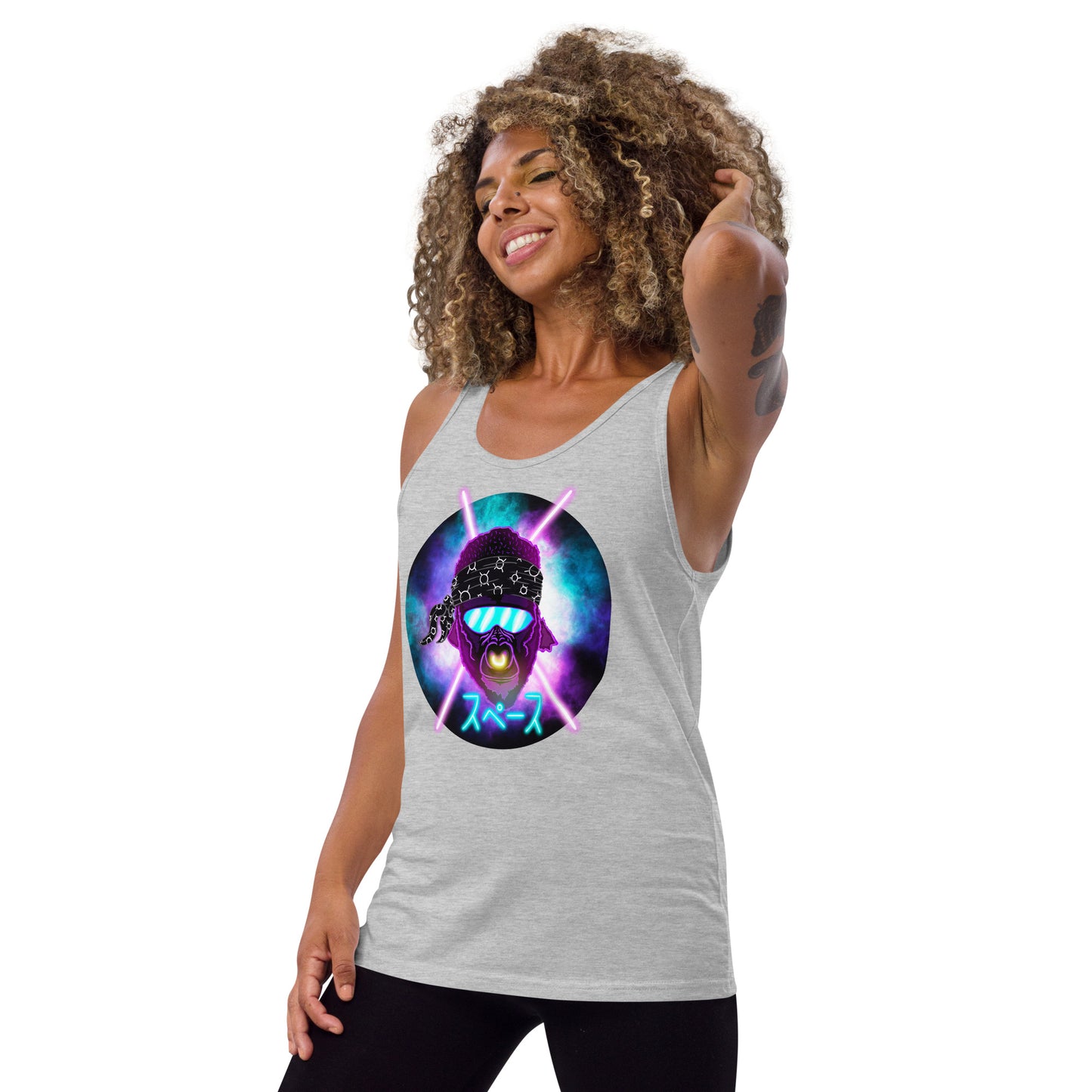 Space Ape Unisex Tank Top