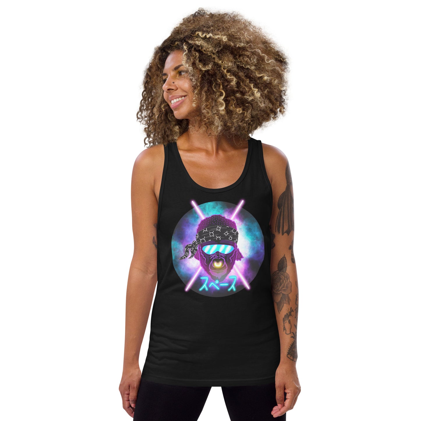 Space Ape Unisex Tank Top