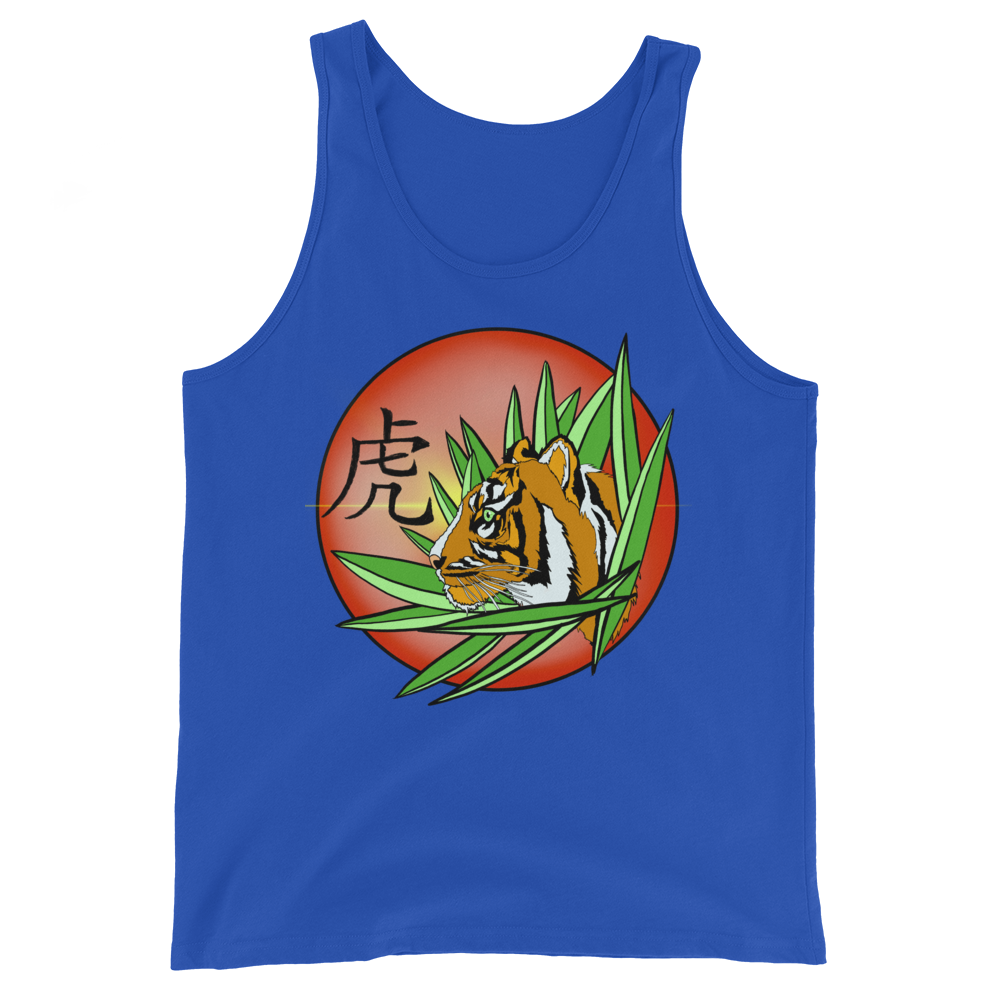 Chinese Tiger Unisex Tank Top