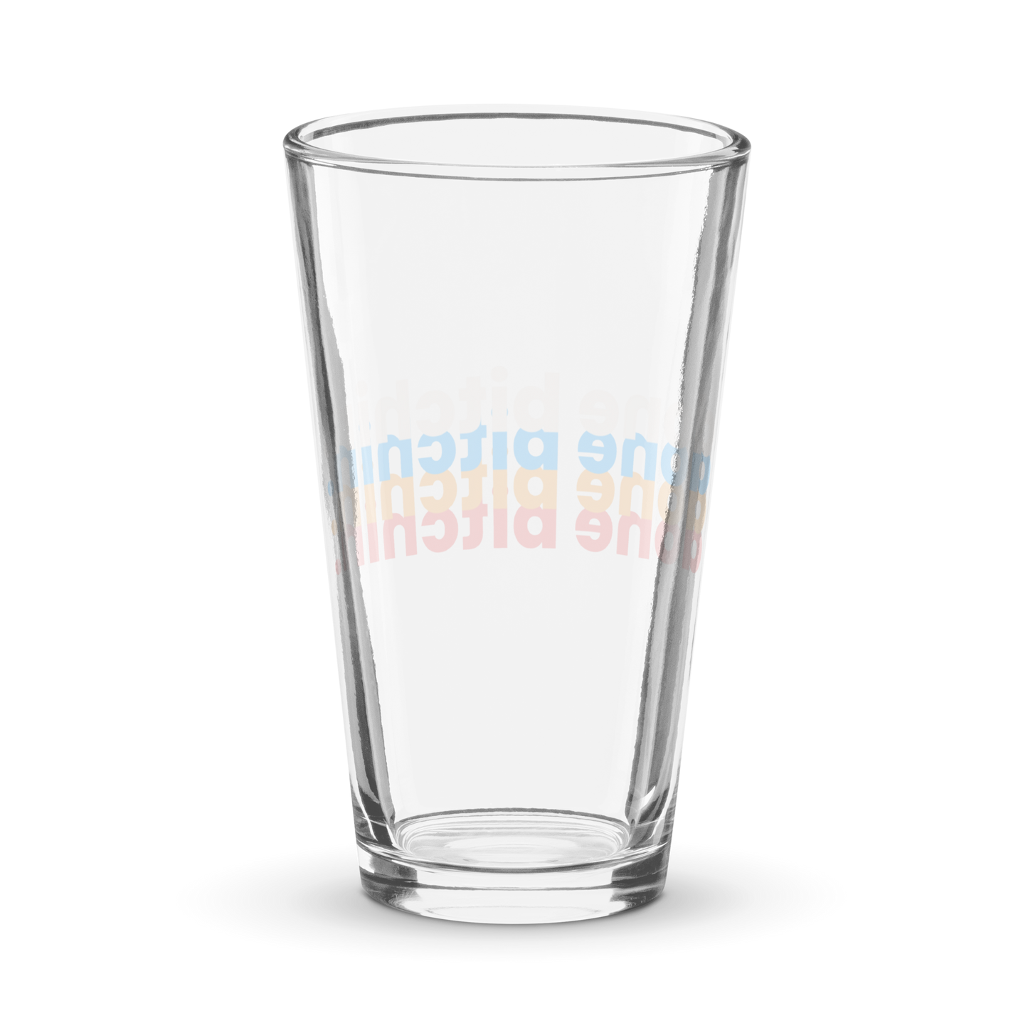 Done Bitchin Shaker pint glass