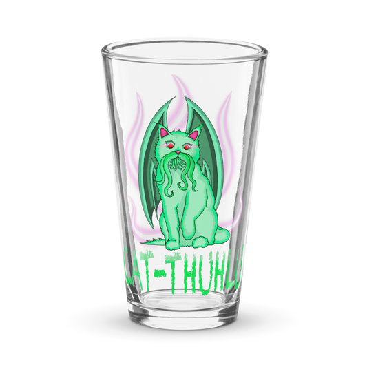 Cat-Thuhlu Shaker pint glass