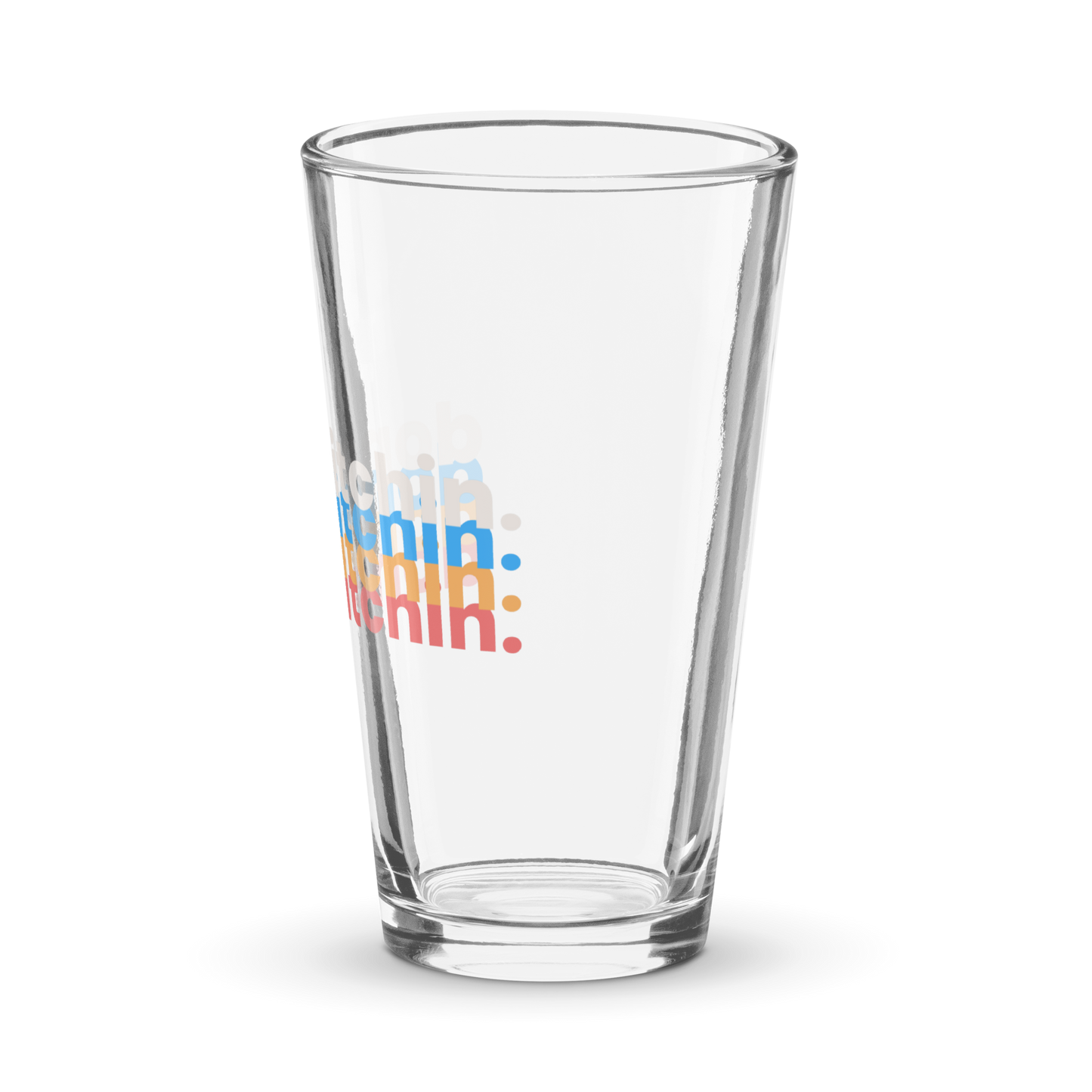 Done Bitchin Shaker pint glass