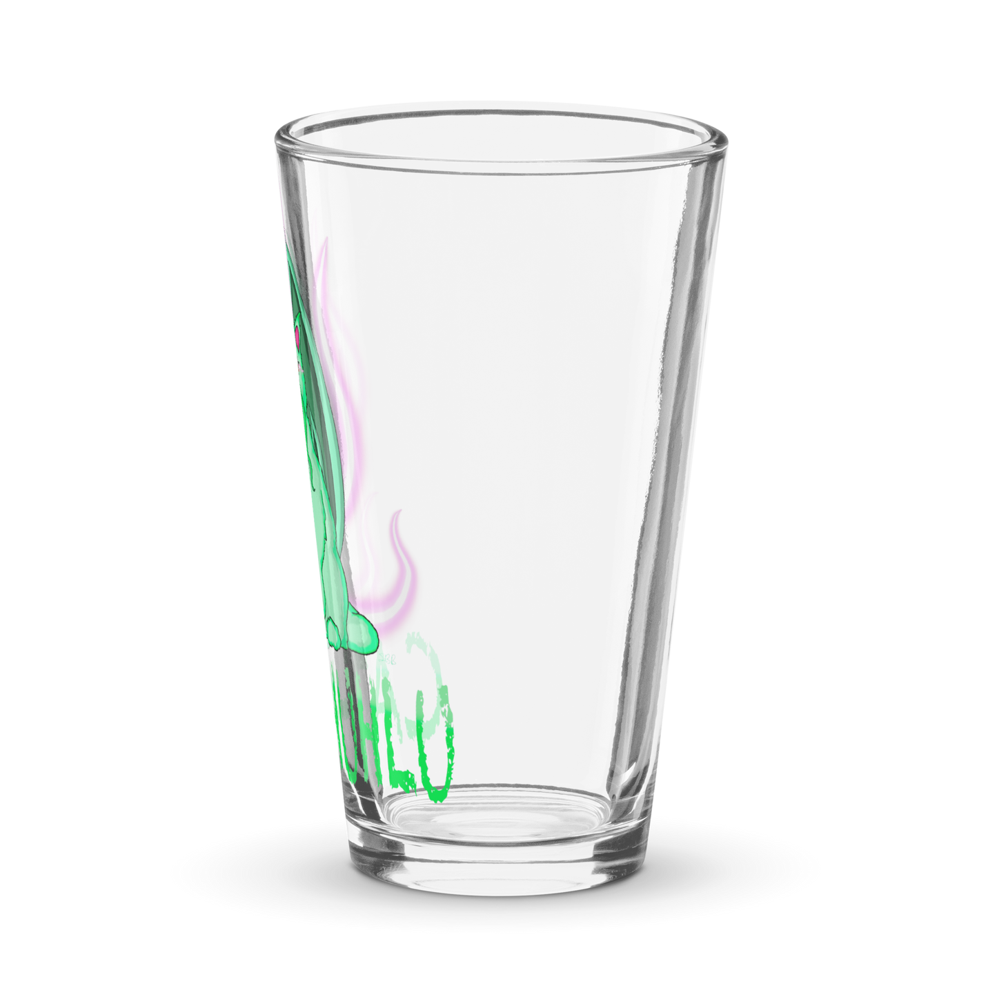 Cat-Thuhlu Shaker pint glass