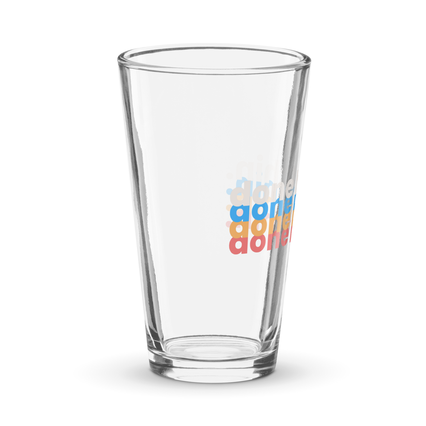 Done Bitchin Shaker pint glass