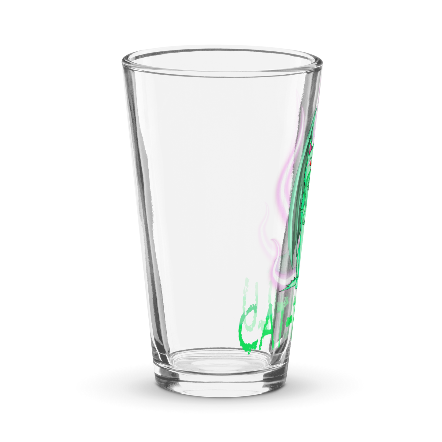 Cat-Thuhlu Shaker pint glass