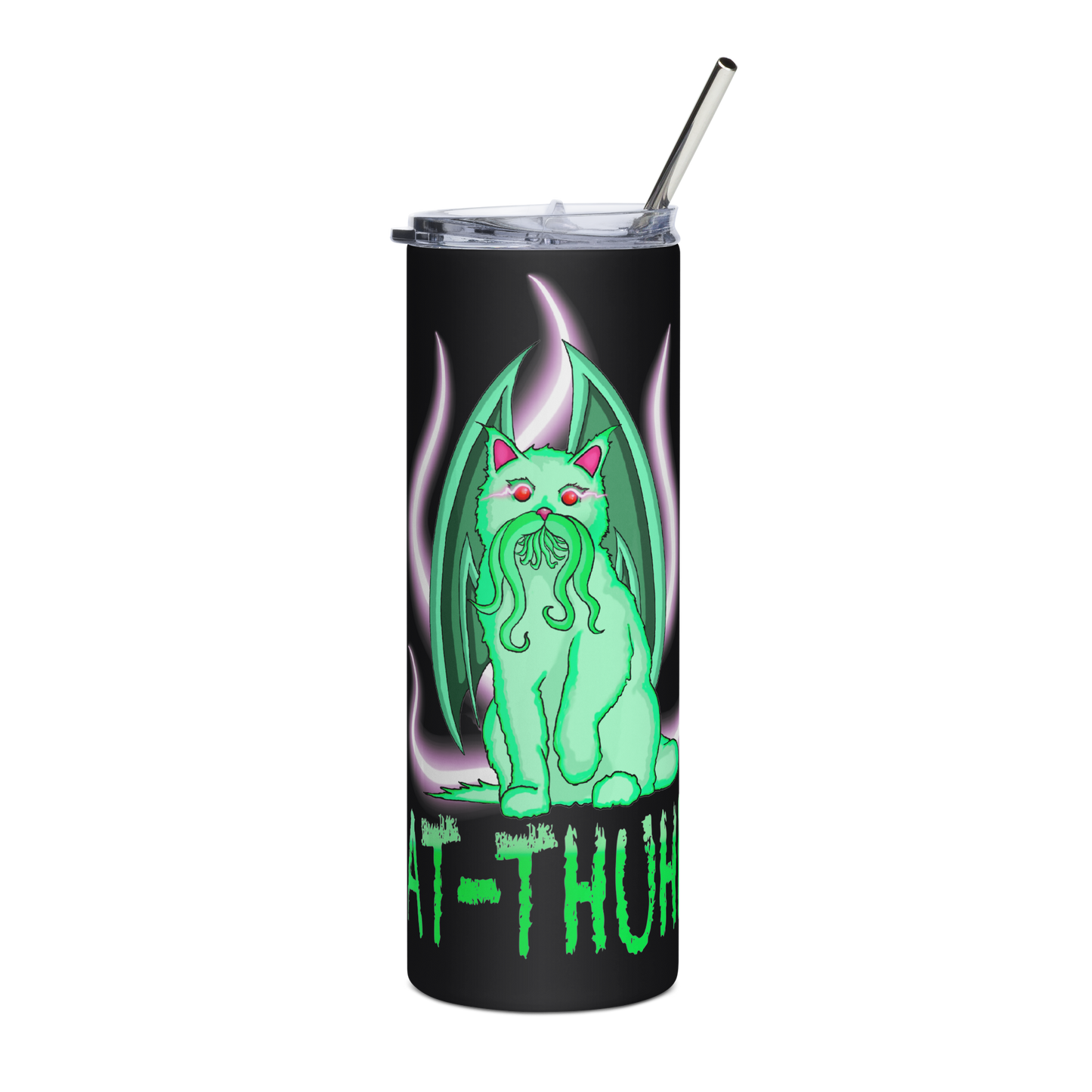 Cat-Thuhlu Stainless steel tumbler