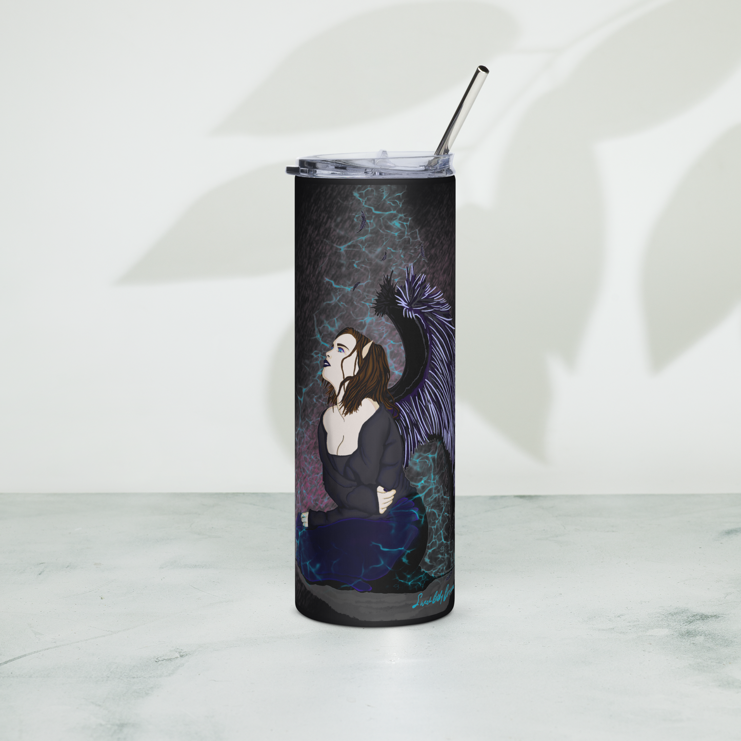 Raven Queen Stainless steel tumbler