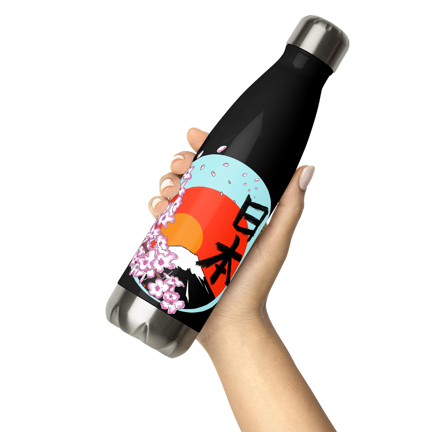 Mt. Fuji Stainless Steel Water Bottle