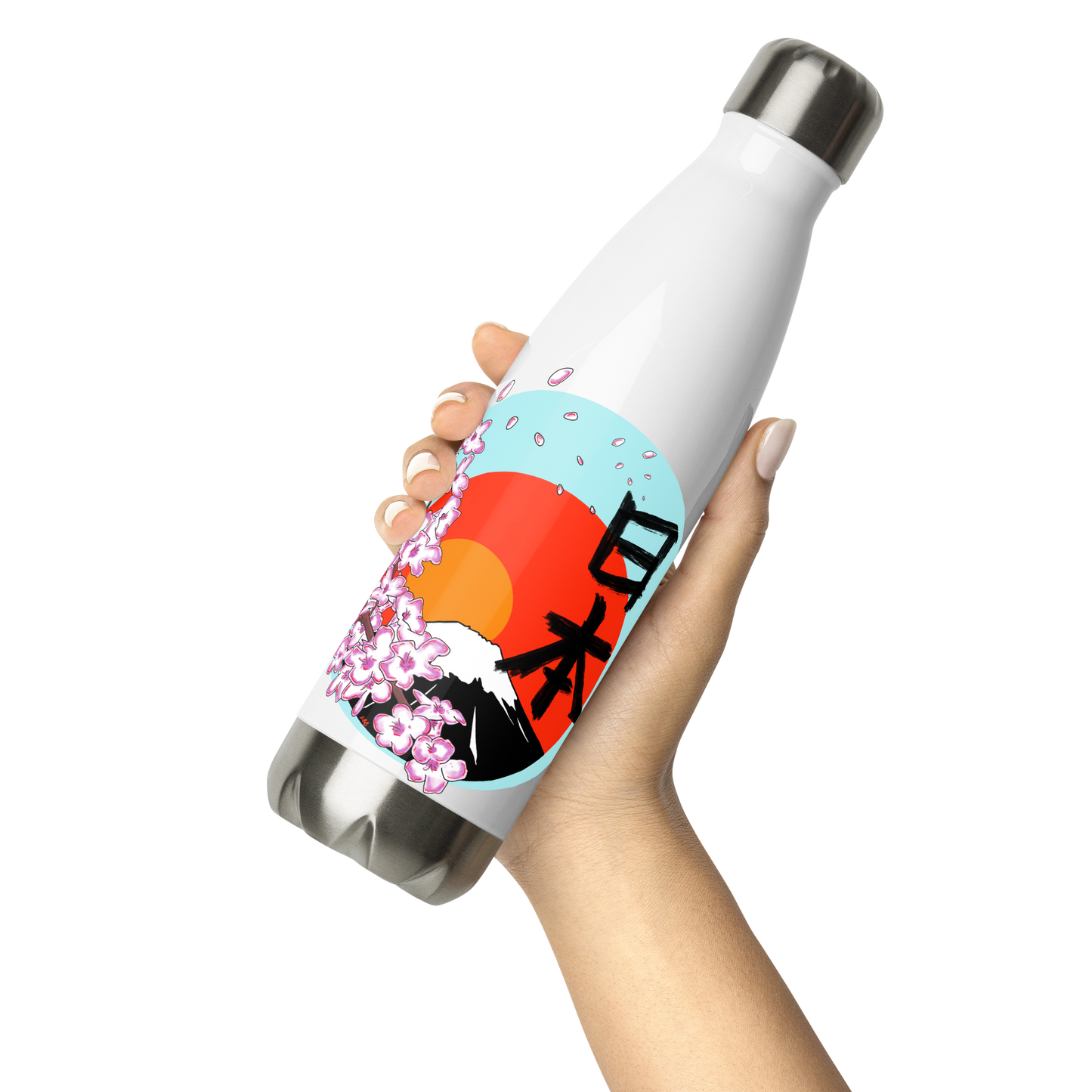 Mt. Fuji Stainless Steel Water Bottle