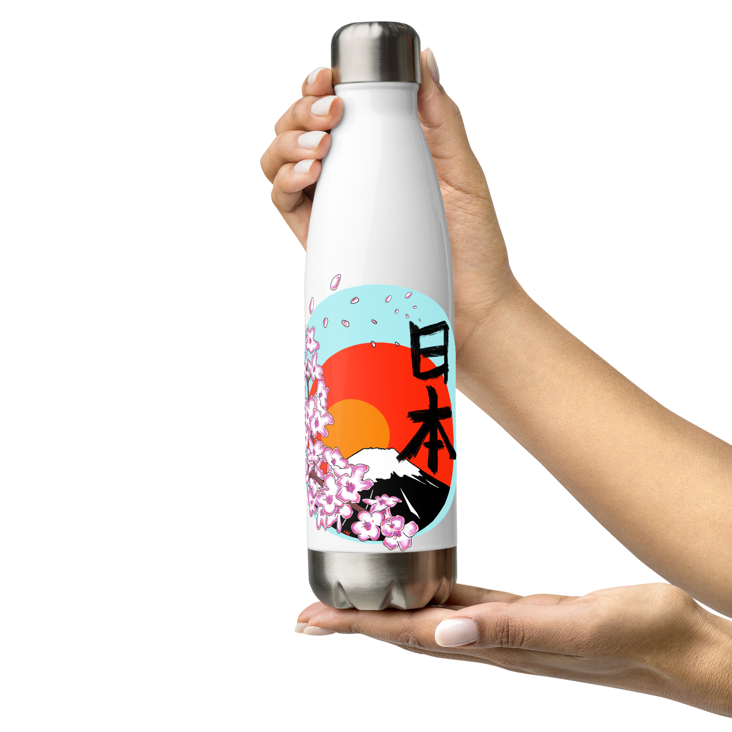 Mt. Fuji Stainless Steel Water Bottle