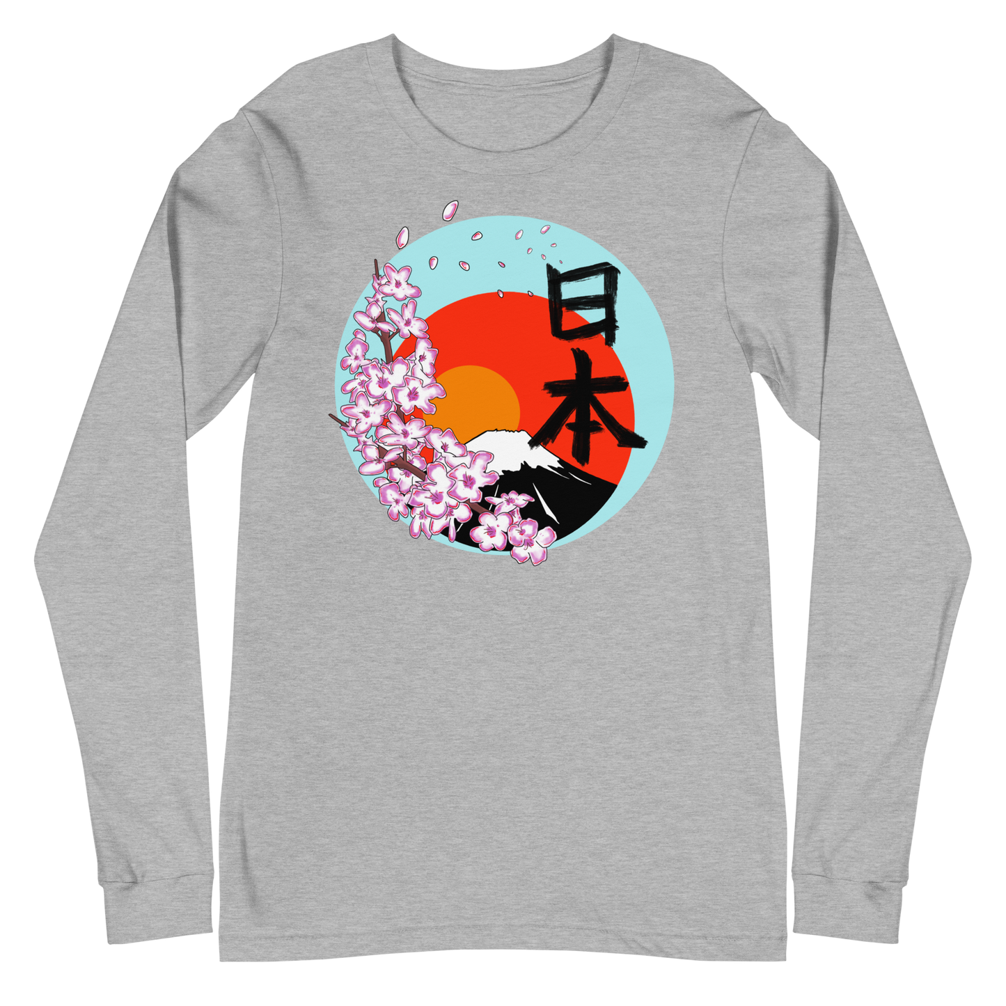 Japan MtFuji Unisex Long Sleeve Tee