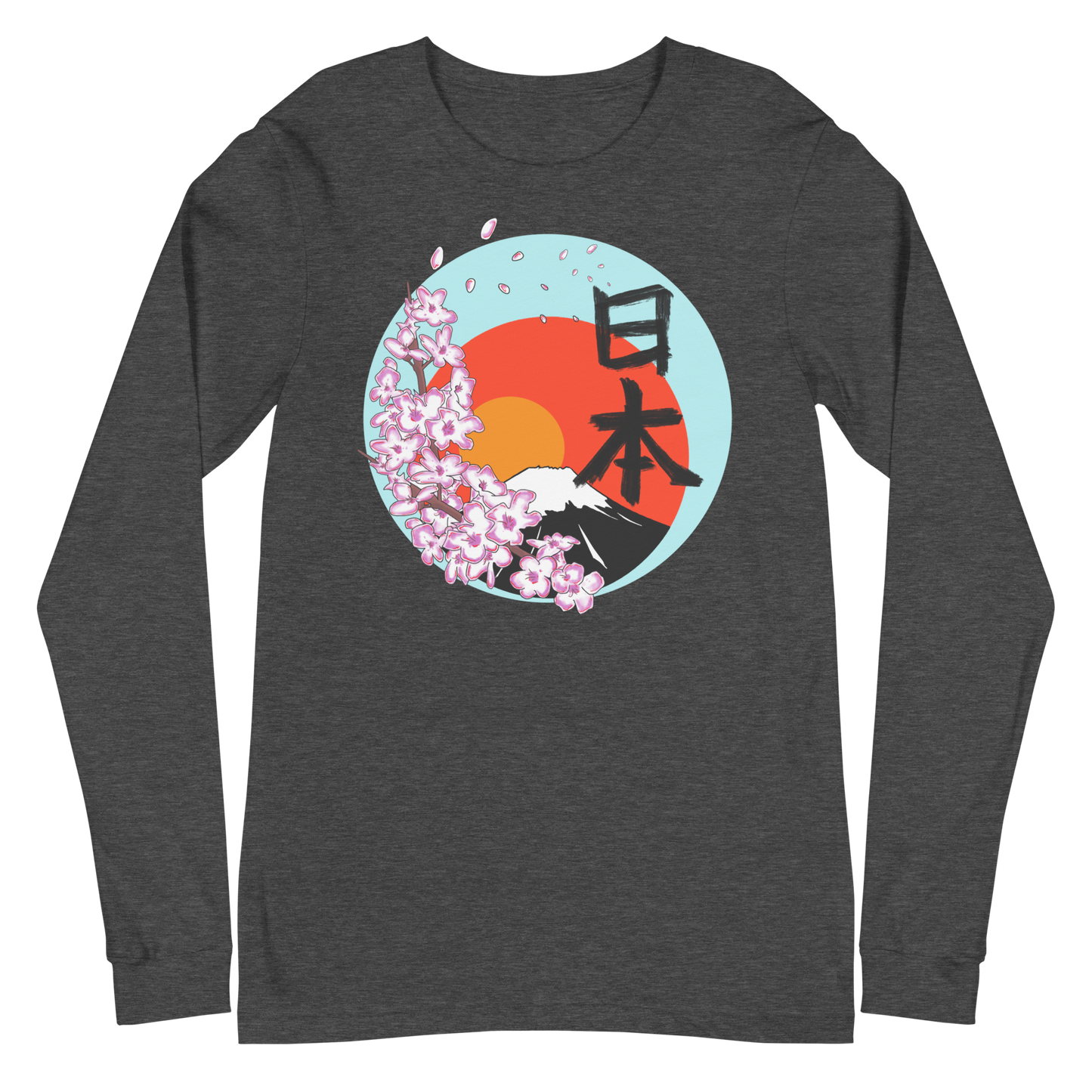 Japan MtFuji Unisex Long Sleeve Tee