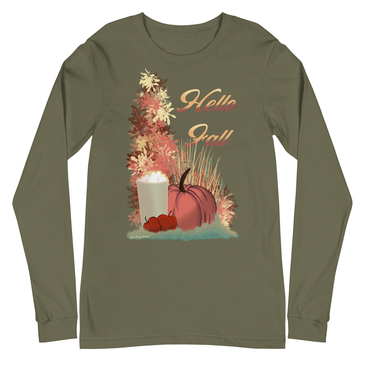 Hello Fall Long Sleeve Tee