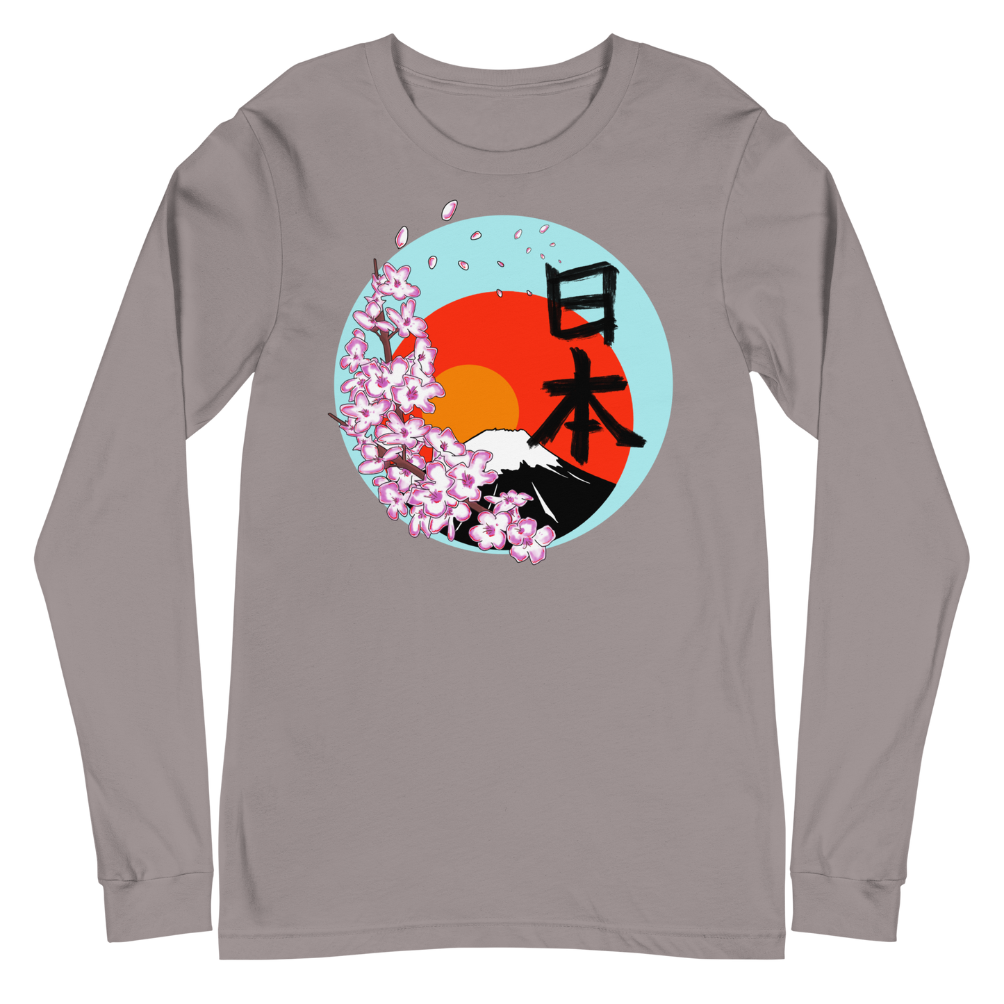 Japan MtFuji Unisex Long Sleeve Tee