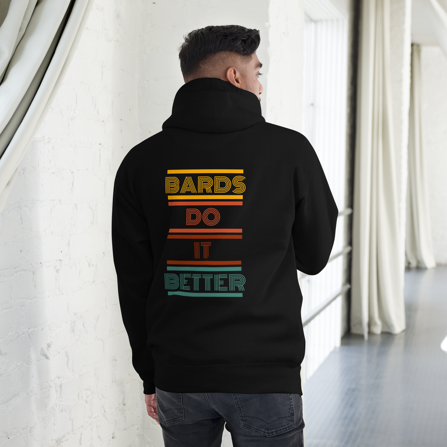 Retro Bards do it better Unisex Hoodie