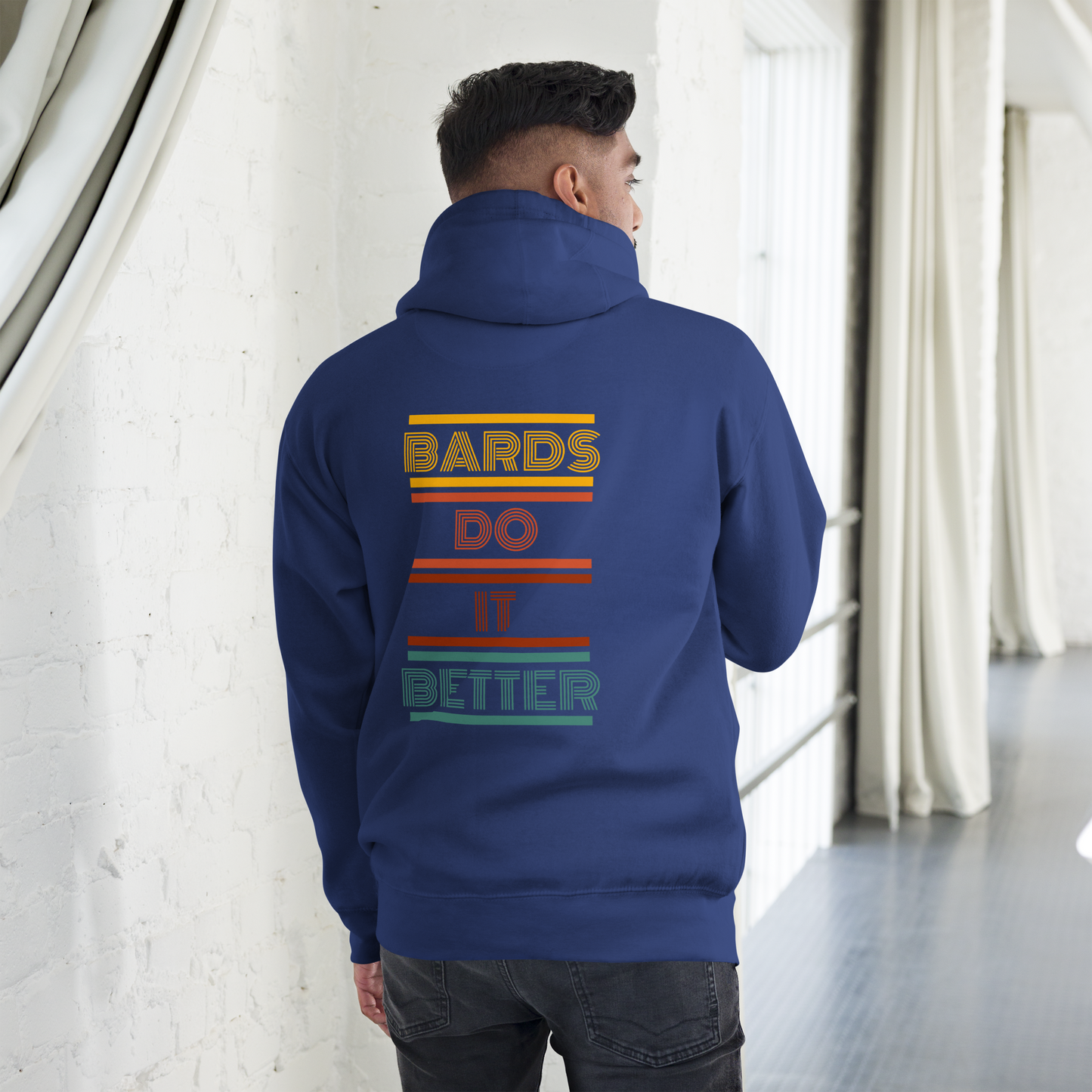 Retro Bards do it better Unisex Hoodie