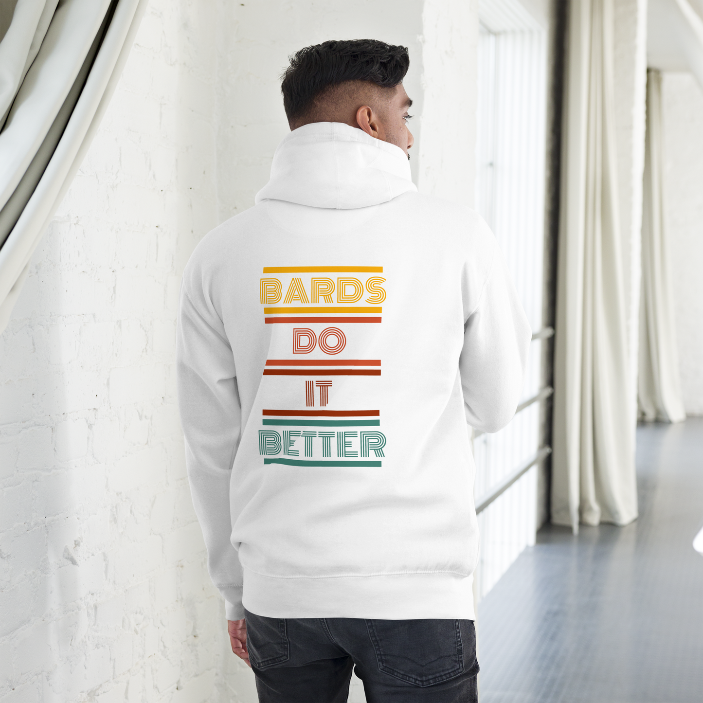 Retro Bards do it better Unisex Hoodie