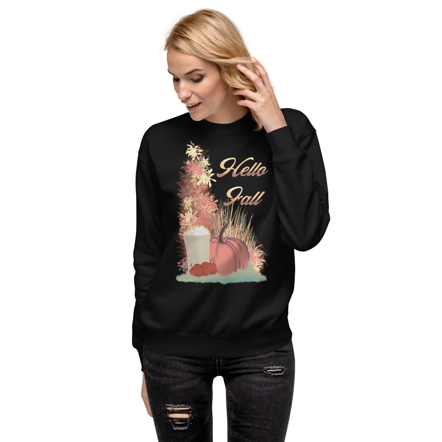 Hello Fall  Premium Sweatshirt