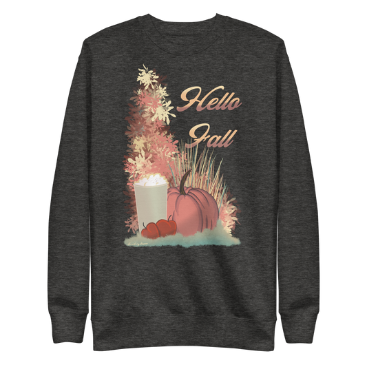 Hello Fall  Premium Sweatshirt