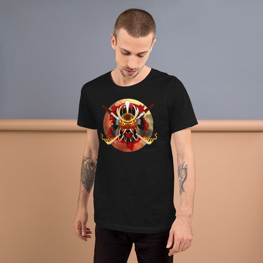 Samurai of Flames Unisex t-shirt