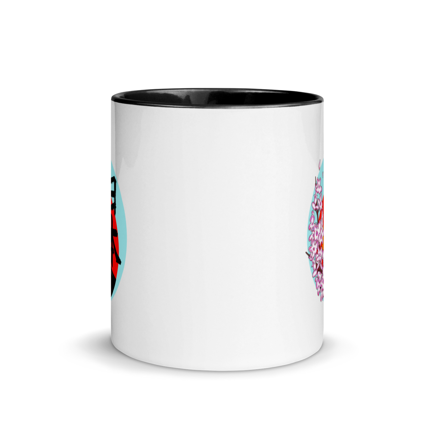 Mt Fuji Mug with Color Inside