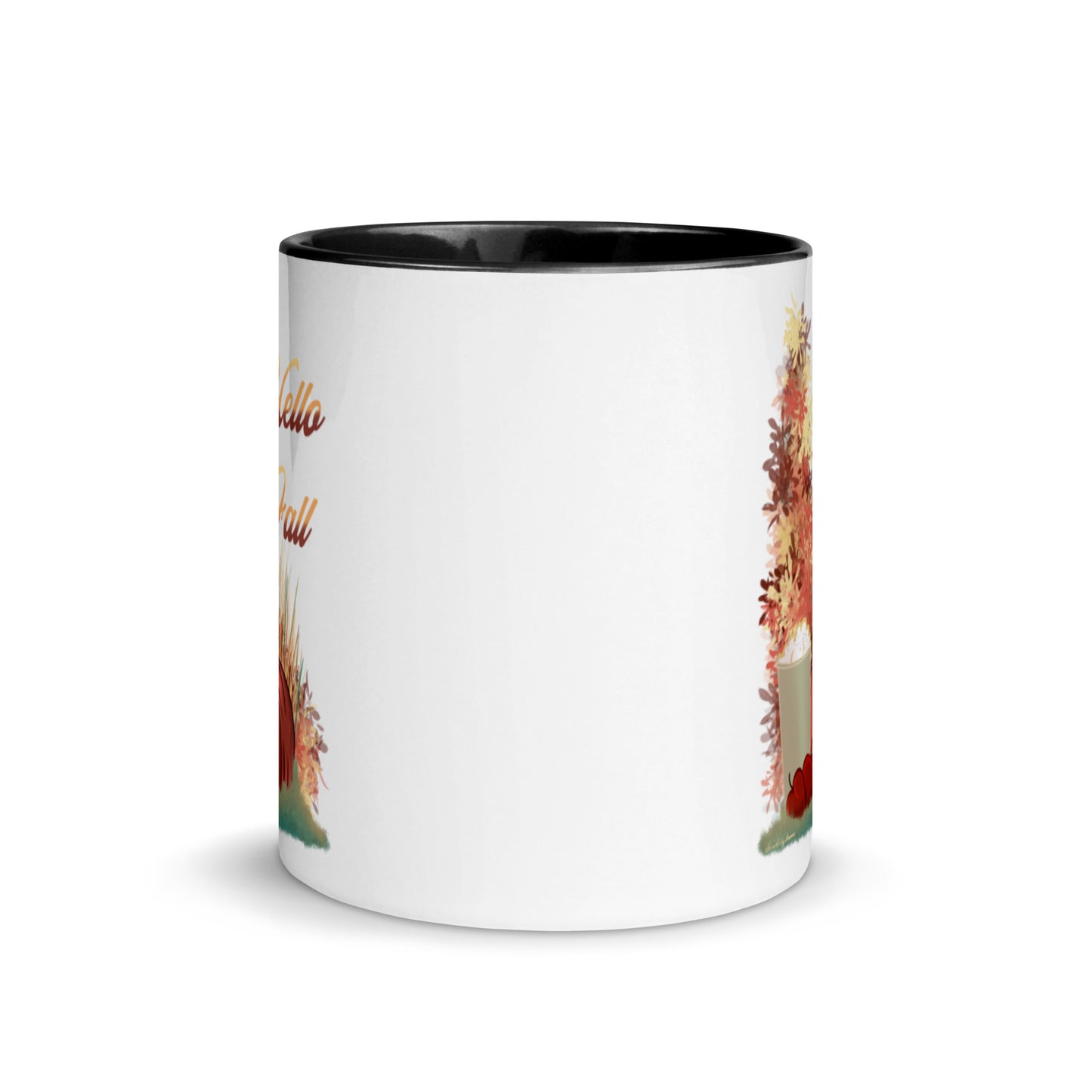 Hello fall Mug with Color Inside