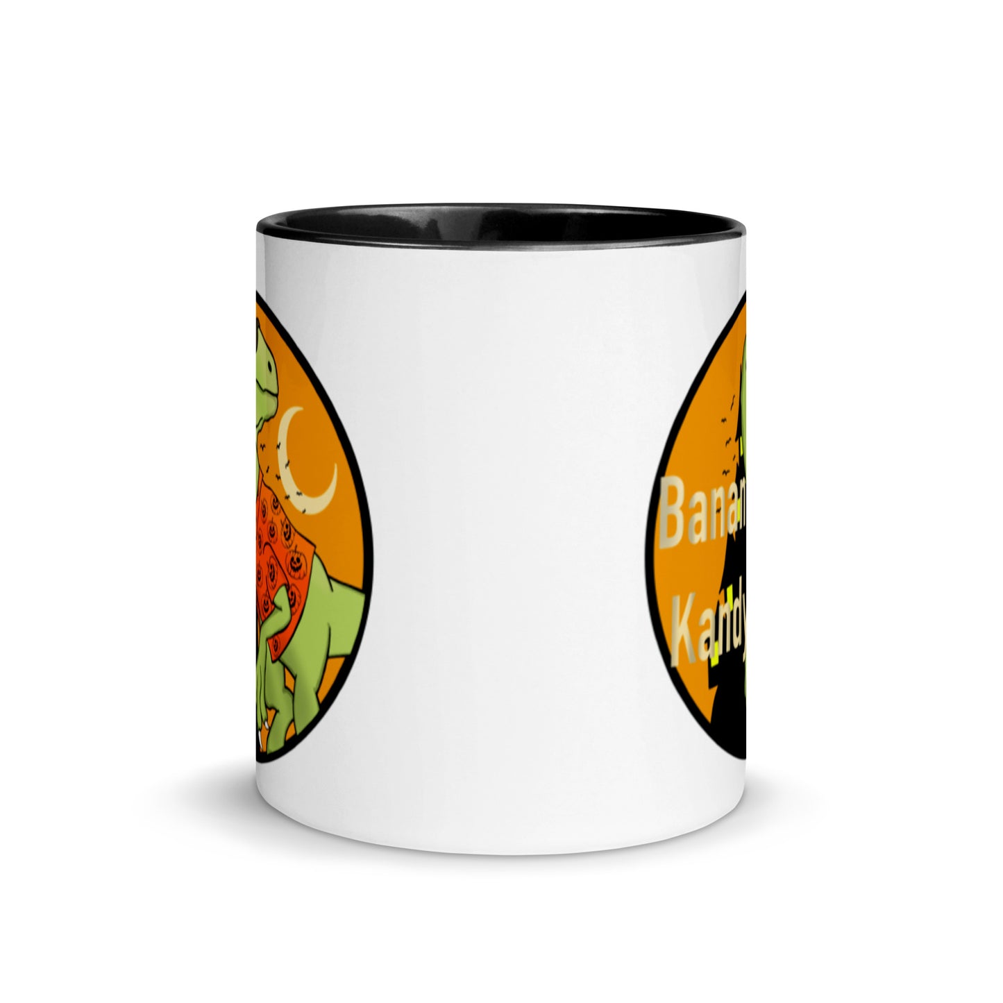 Fall Dino w/shades Mug with Color Inside