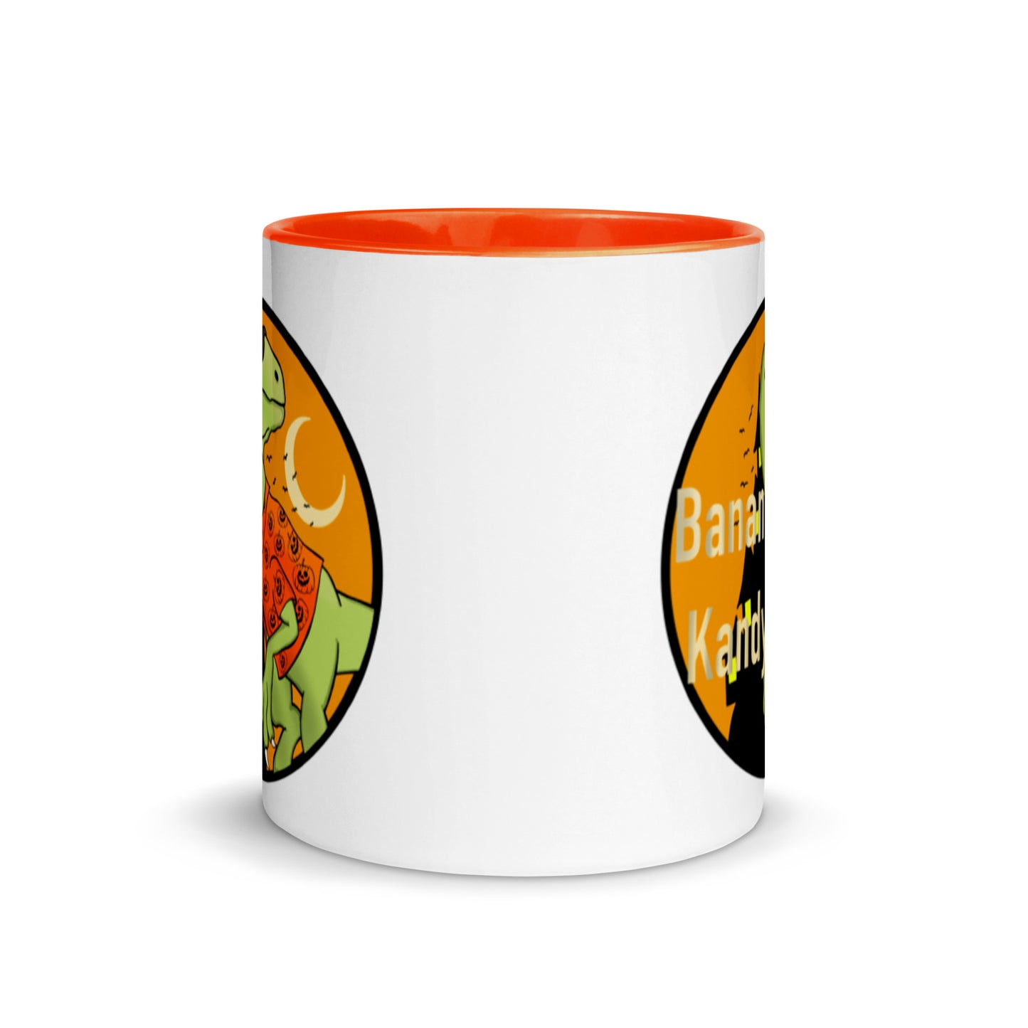 Fall Dino w/shades Mug with Color Inside