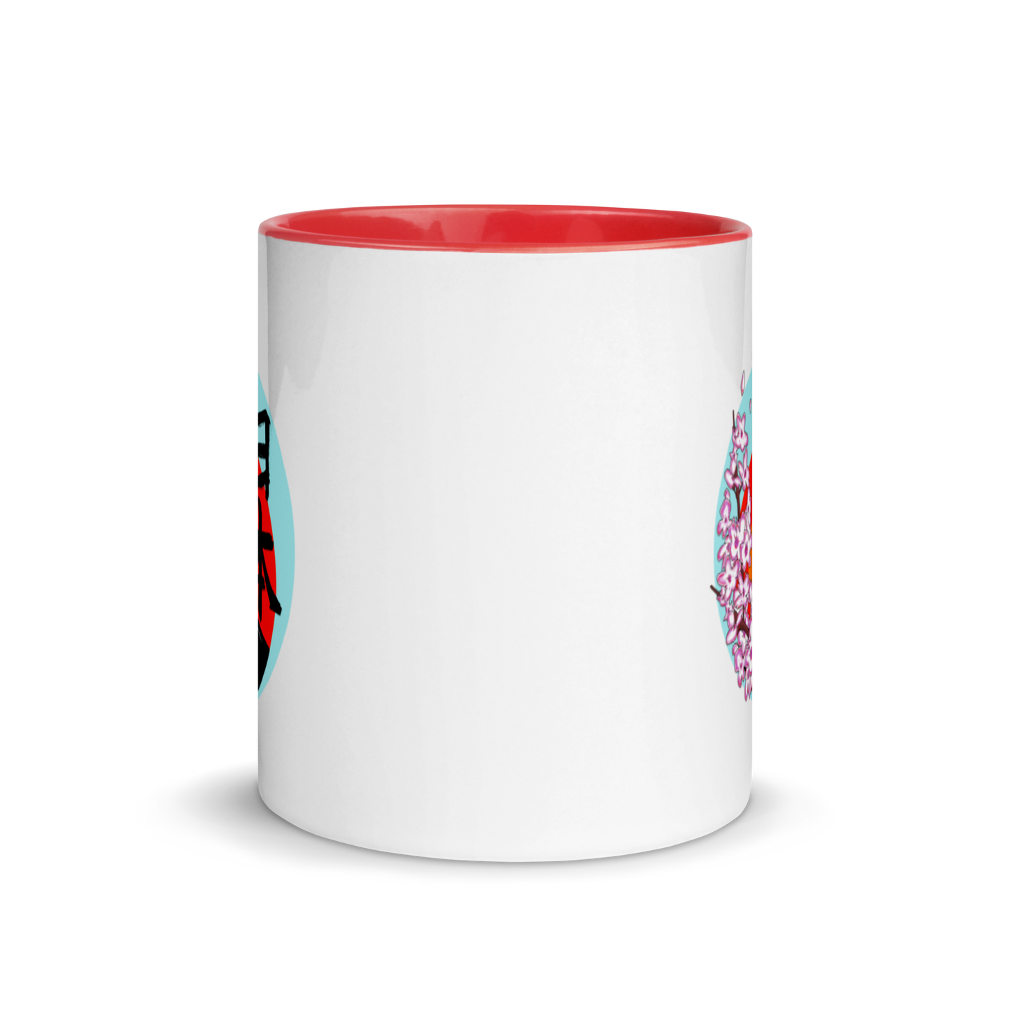 Mt Fuji Mug with Color Inside